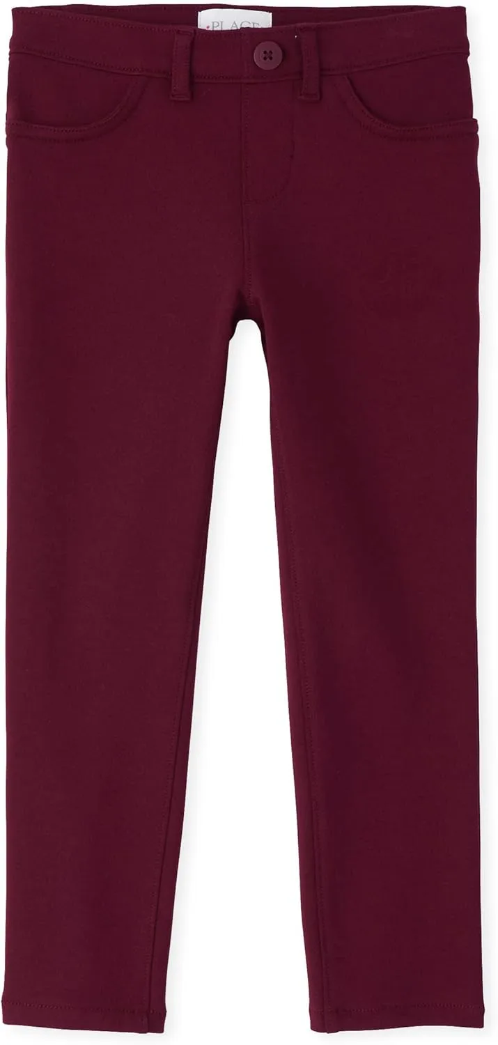 The Children's Place Girls' Ponte Knit Pull on Jeggings
