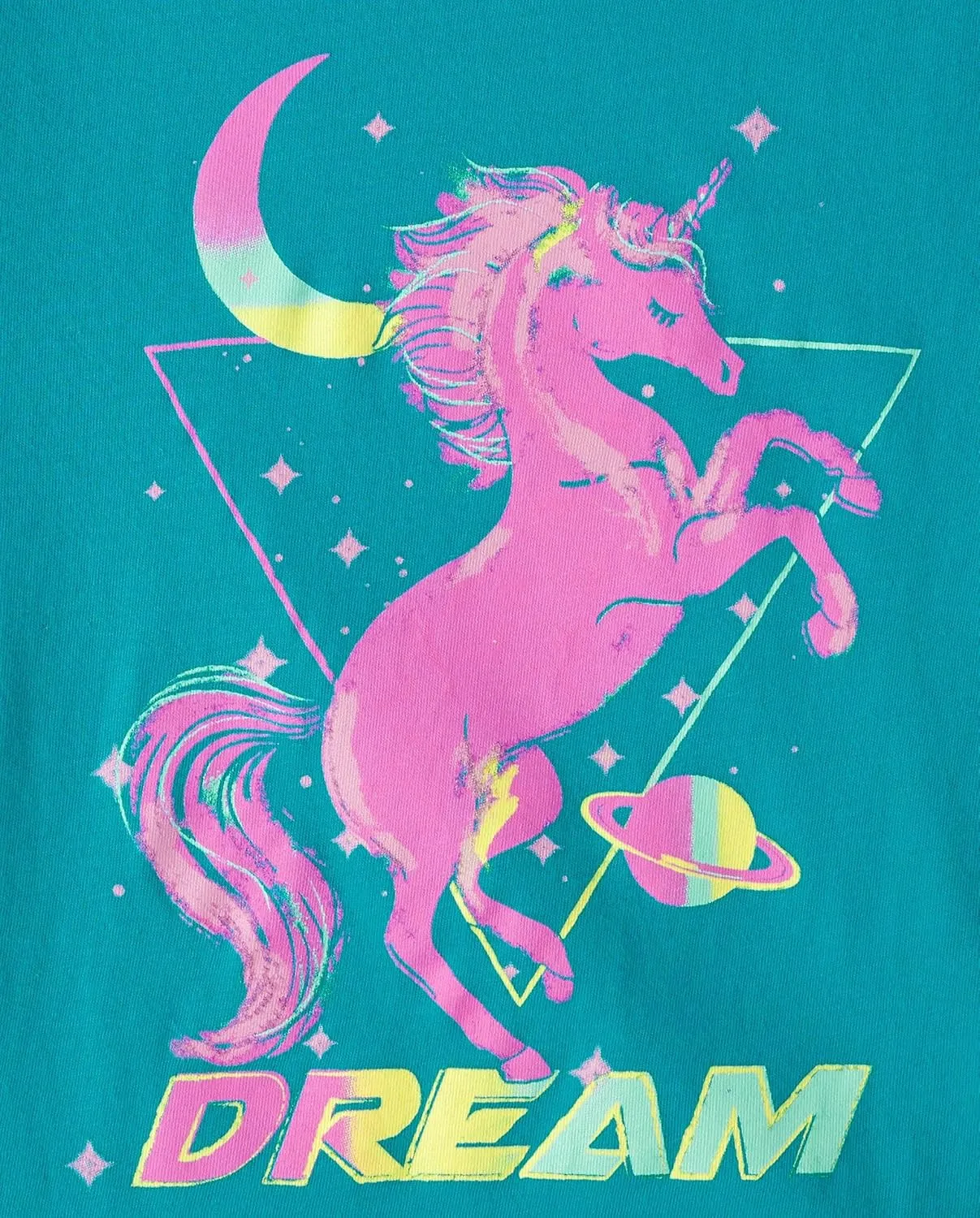 The Children's Place Girls' Unicorn Short Sleeve Graphic T-Shirts, Multipack