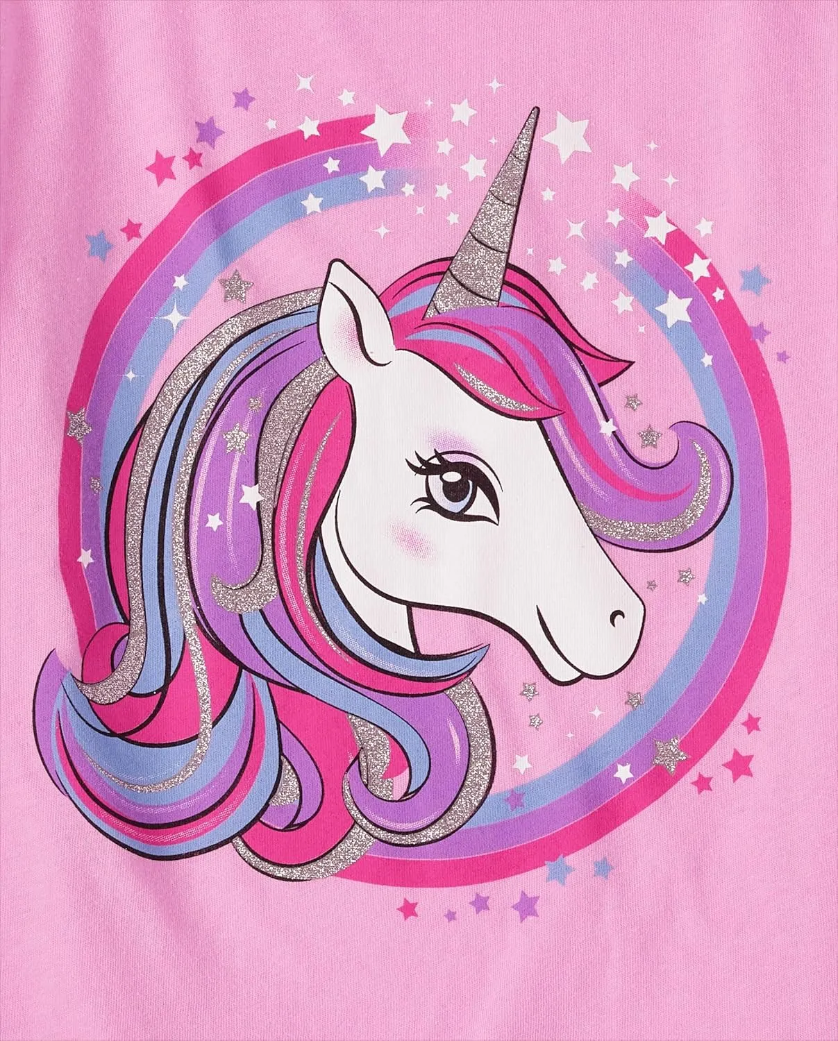 The Children's Place Girls' Unicorn Short Sleeve Graphic T-Shirts, Multipack