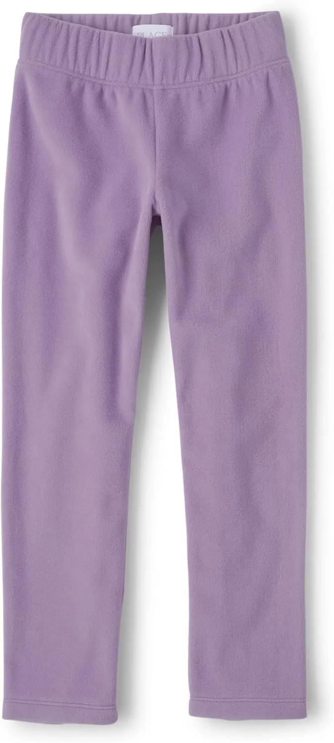 The Children's Place Girls' Warm Fleece Pull On Pants