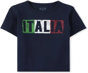 The Children's Place Toddler Boys Short Sleeve Graphic T-Shirt