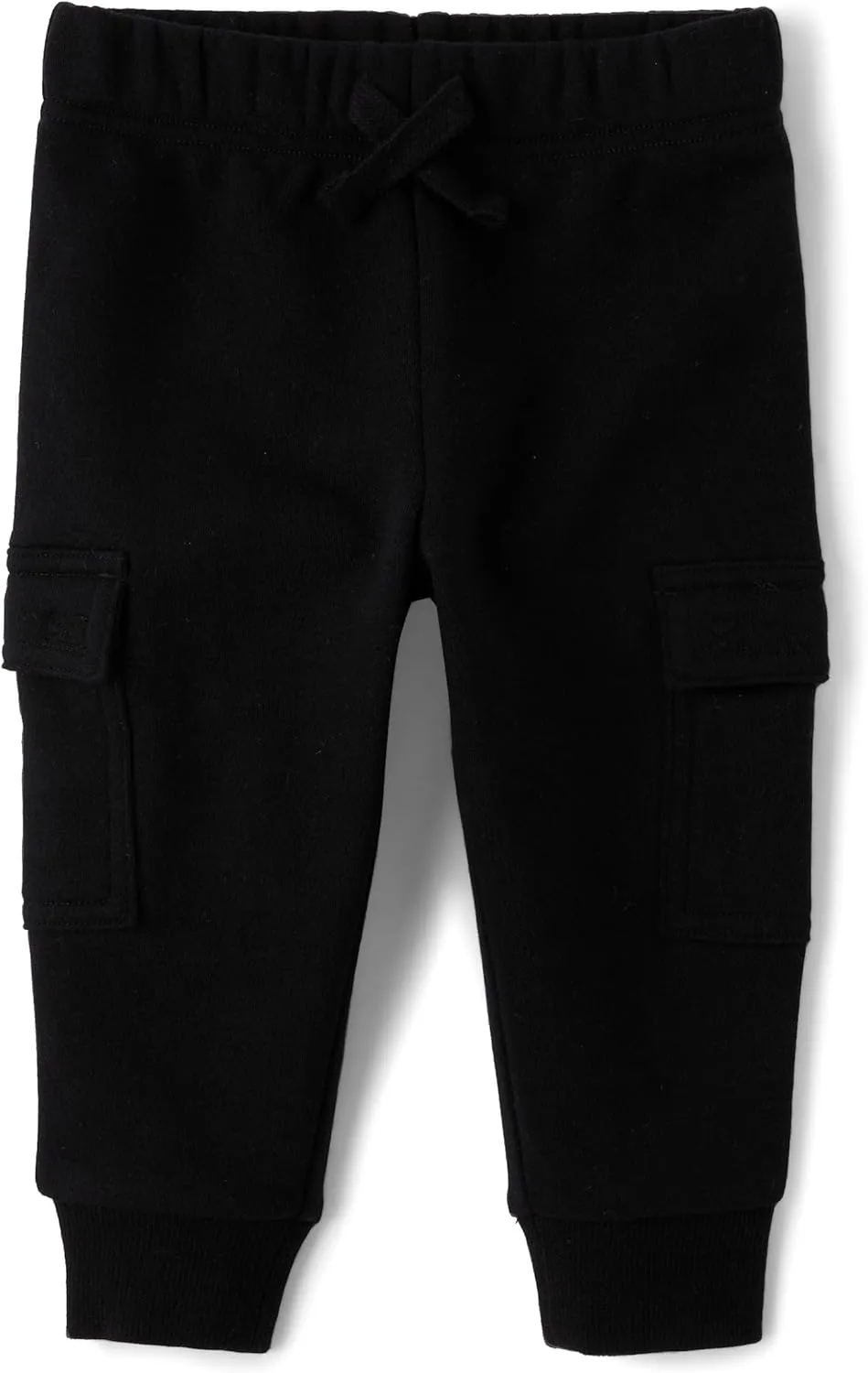 The Children's Place,Baby Boys,and Toddler Fleece Jogger Pants,Black Cargo,4 Years