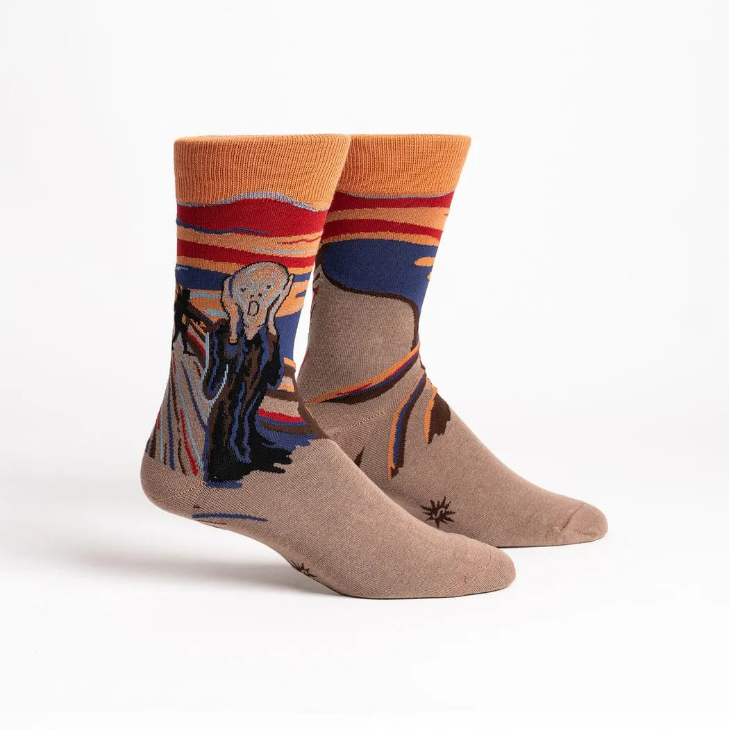 The Sasquatch Scream Men's Crew Socks