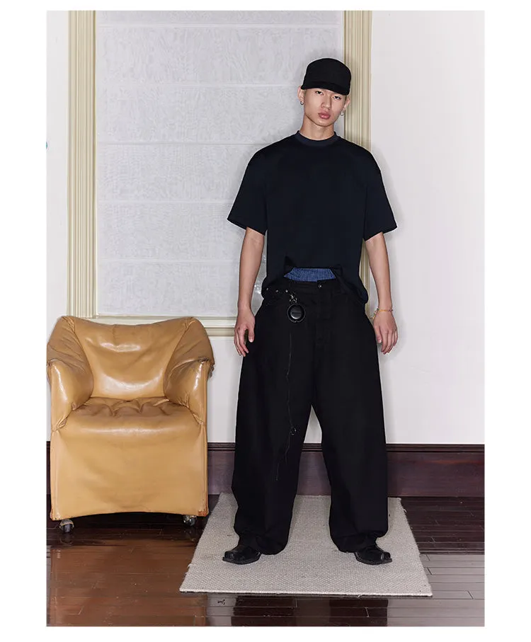 Thick Canvas Casual Pants