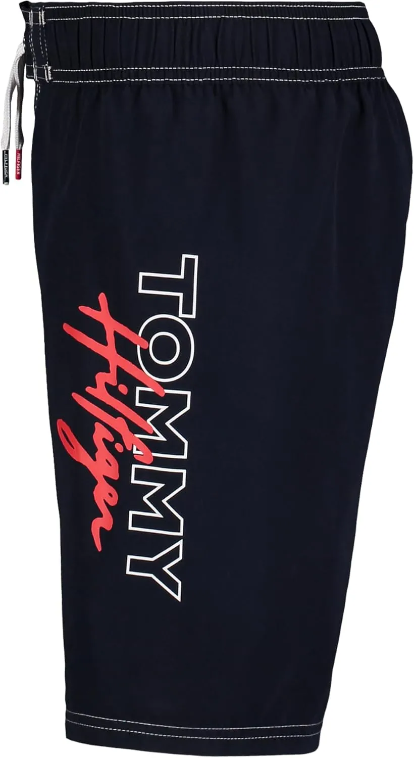 Tommy Hilfiger Boys' Swim Trunks with UPF 50  Sun Protection