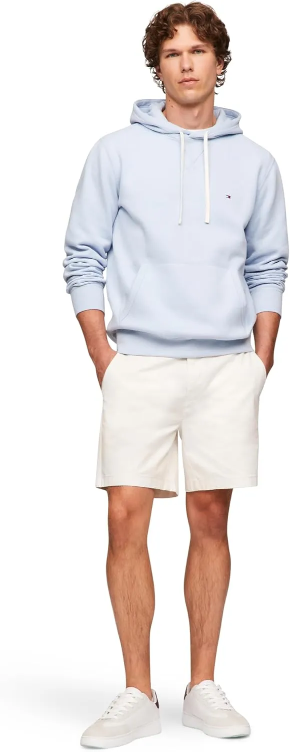 Tommy Hilfiger Men's Medium Weight Solid Fleece Hoodie Sweatshirt, Also Available in Big & Tall
