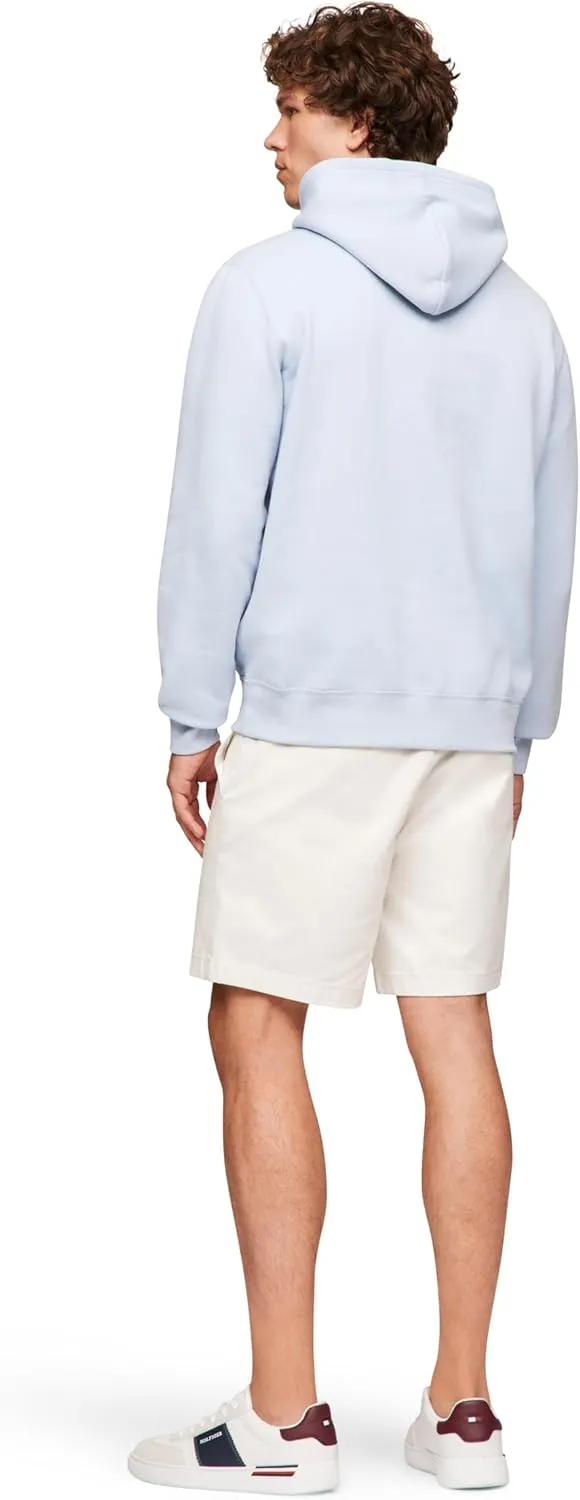 Tommy Hilfiger Men's Medium Weight Solid Fleece Hoodie Sweatshirt, Also Available in Big & Tall