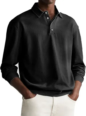 Tshirts Shirts for Men Sweater Solid Color Casual Long Sleeved Pullover Sweater Mens T Shirts Casual Stylish 2xlt