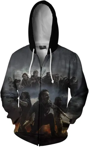 Unisex Printed Hoodie