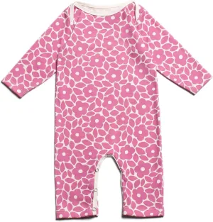 Winter Water Factory Long Sleeve Organic Cotton Romper Coverall, Boys, Girls, Unisex Baby