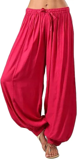 Women Cotton Linen Baggy Hippie Pants Boho Gypsy Aladdin Yoga Harem Lounge Pants Loose Leg Jogger Palazzo Sweatpants