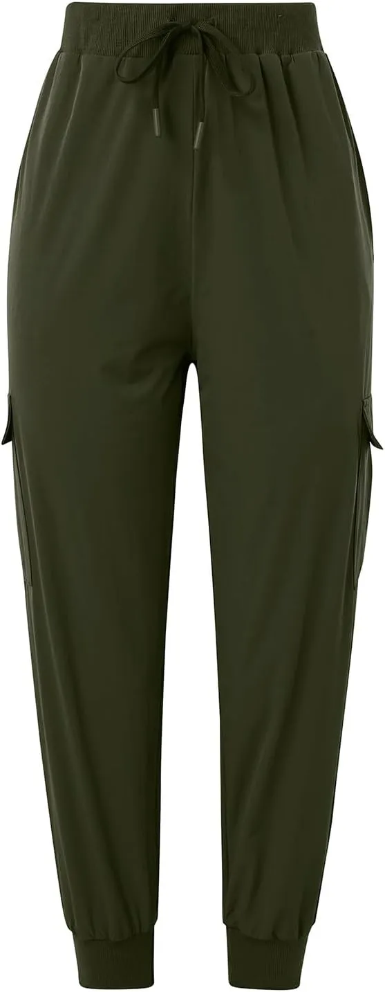 Womens Work Pants 2025 Lightweight Athletic Workout Pant Active Sporty Gym Sweatpants Soft Baggy Jogger with Pockets