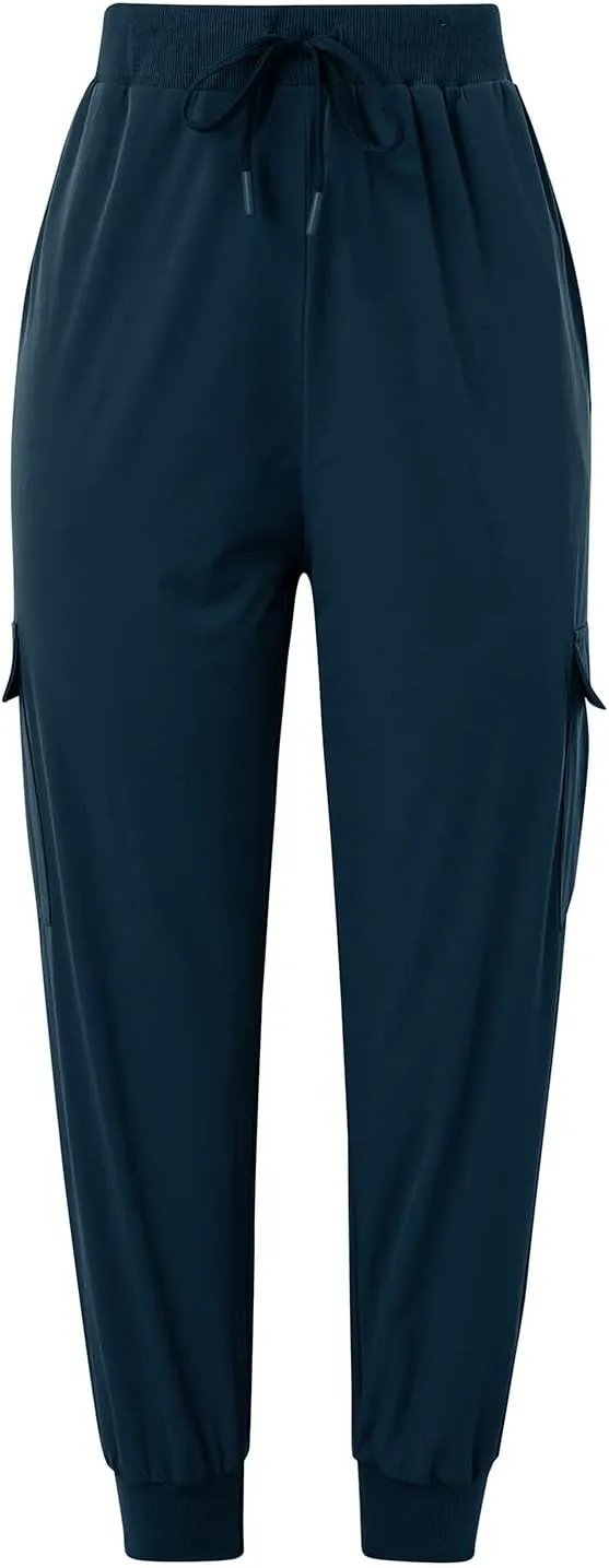 Womens Work Pants 2025 Lightweight Athletic Workout Pant Active Sporty Gym Sweatpants Soft Baggy Jogger with Pockets