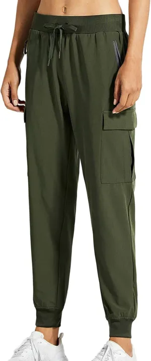 Womens Work Pants 2025 Lightweight Athletic Workout Pant Active Sporty Gym Sweatpants Soft Baggy Jogger with Pockets