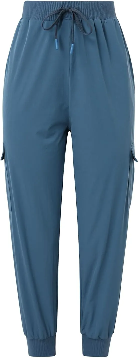Womens Work Pants 2025 Lightweight Athletic Workout Pant Active Sporty Gym Sweatpants Soft Baggy Jogger with Pockets