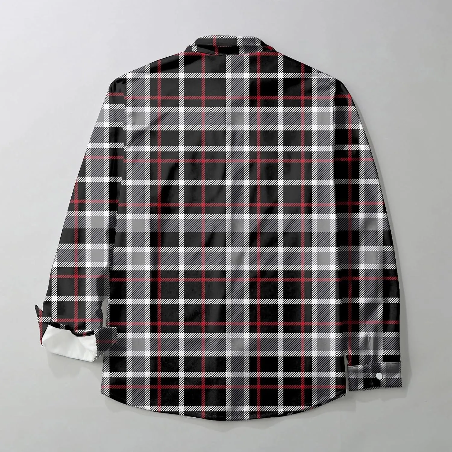 Ymosrh Men's Shirts Fashion Casual Button-Down Lapel Long-Sleeved Printed Cardigan Jacket Shirts, L-6XL